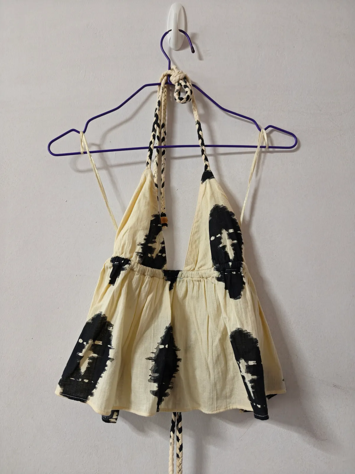 Zara Boho Chic Halter Crop Top - Photo 2