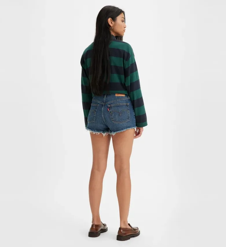 Levi's Levi's Women's 501 Original High Rise Denim Jeans Shorts - Photo 2