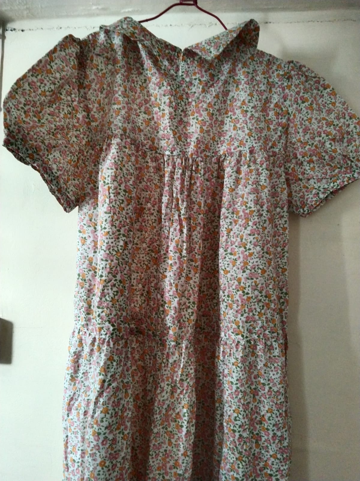 Floral Cottagecore Puff Sleeve Dress