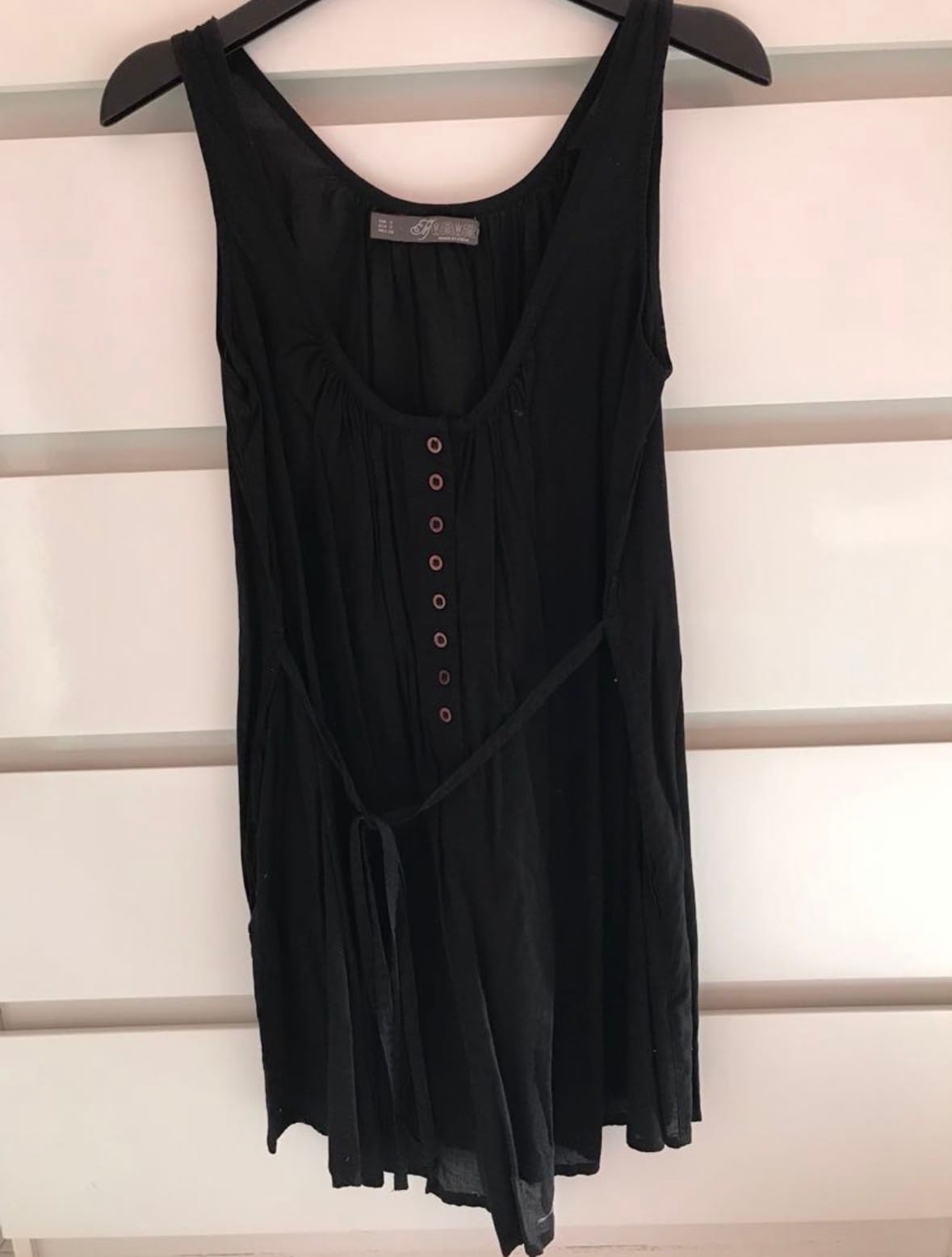 Zara chic black dress w/ pockets