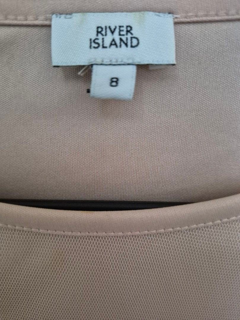 River Island River Island Floral Embroidered Sheer Top (UK 8) - Photo 3
