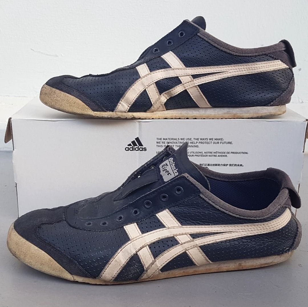 Onitsuka Tiger Mexico 66 Navy Slip-On Sneakers - EU 42.5, US 9 - Photo 2