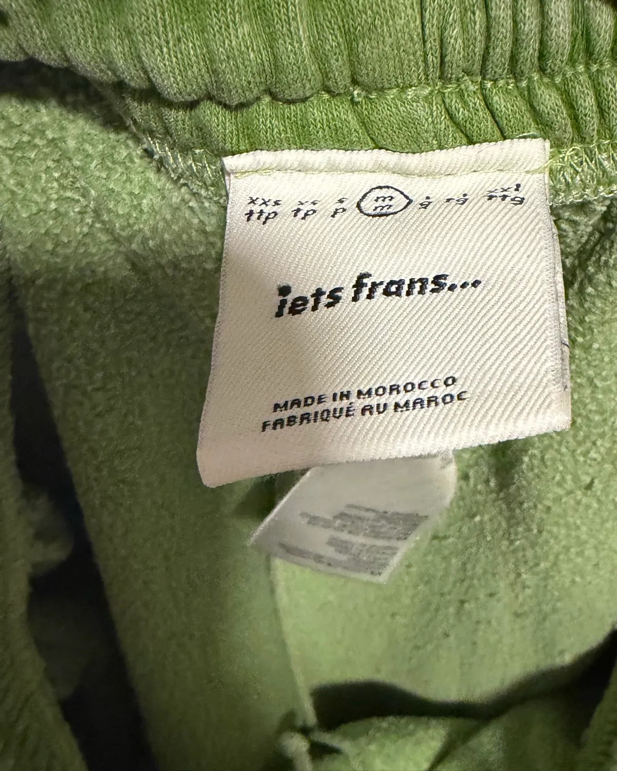 iets frans Urban Baggy Green Sweatpants - Photo 2