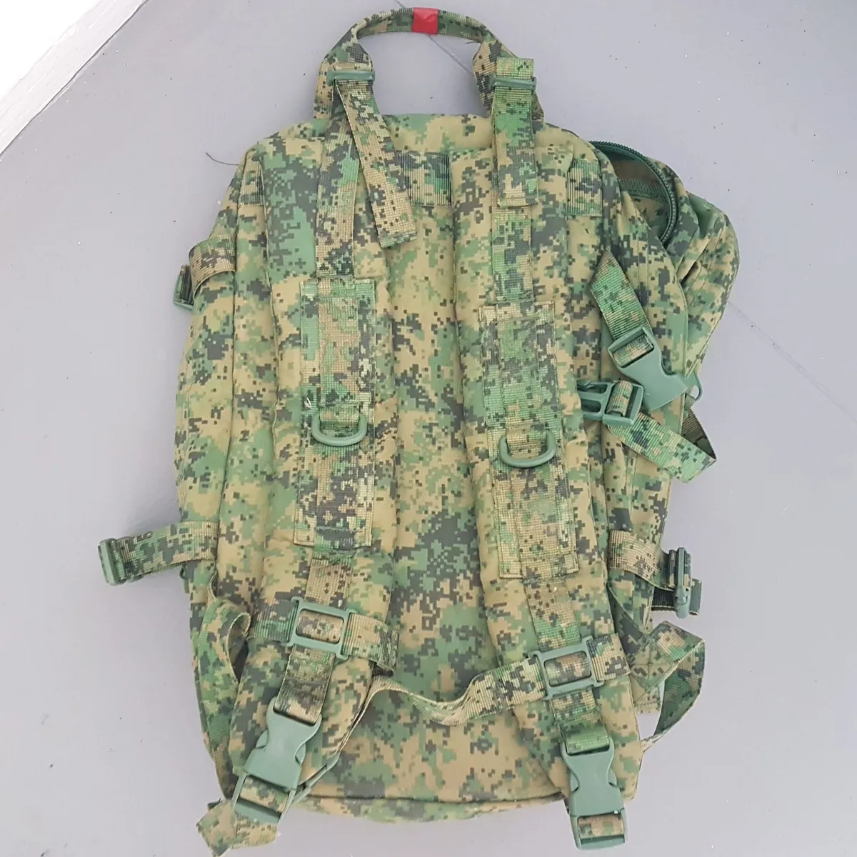 Camo Camouflage Haversack, Heavy Duty Backpack, Tactical Bag, Camo Rucksack, Military, Combat, Cosmopolitan, Travel Pack, Continental, MOLLE Design, Backpackers, Sophistication, Streetwise, Roadster, Timeless Appeal, Pop Culture, Cult Street Fashion - Photo 6