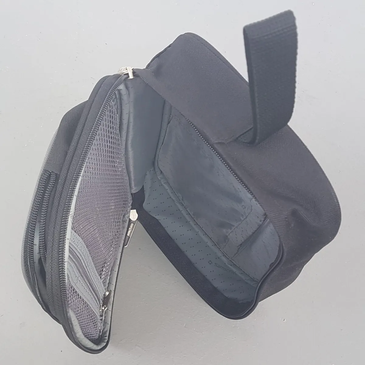 Samsonite Original Samsonite 225 Series AIRSTOP Plus Lucid Pouch, Cool Black Clutch, Cosmopolitan, Intricate Design, Satchel Bag, Side Handle, Luxury Lifestyle, Travel Organizer, Pop Culture, Sophistication, Streetwise, Timeless Appeal, Cult Street Fashion - Photo 3