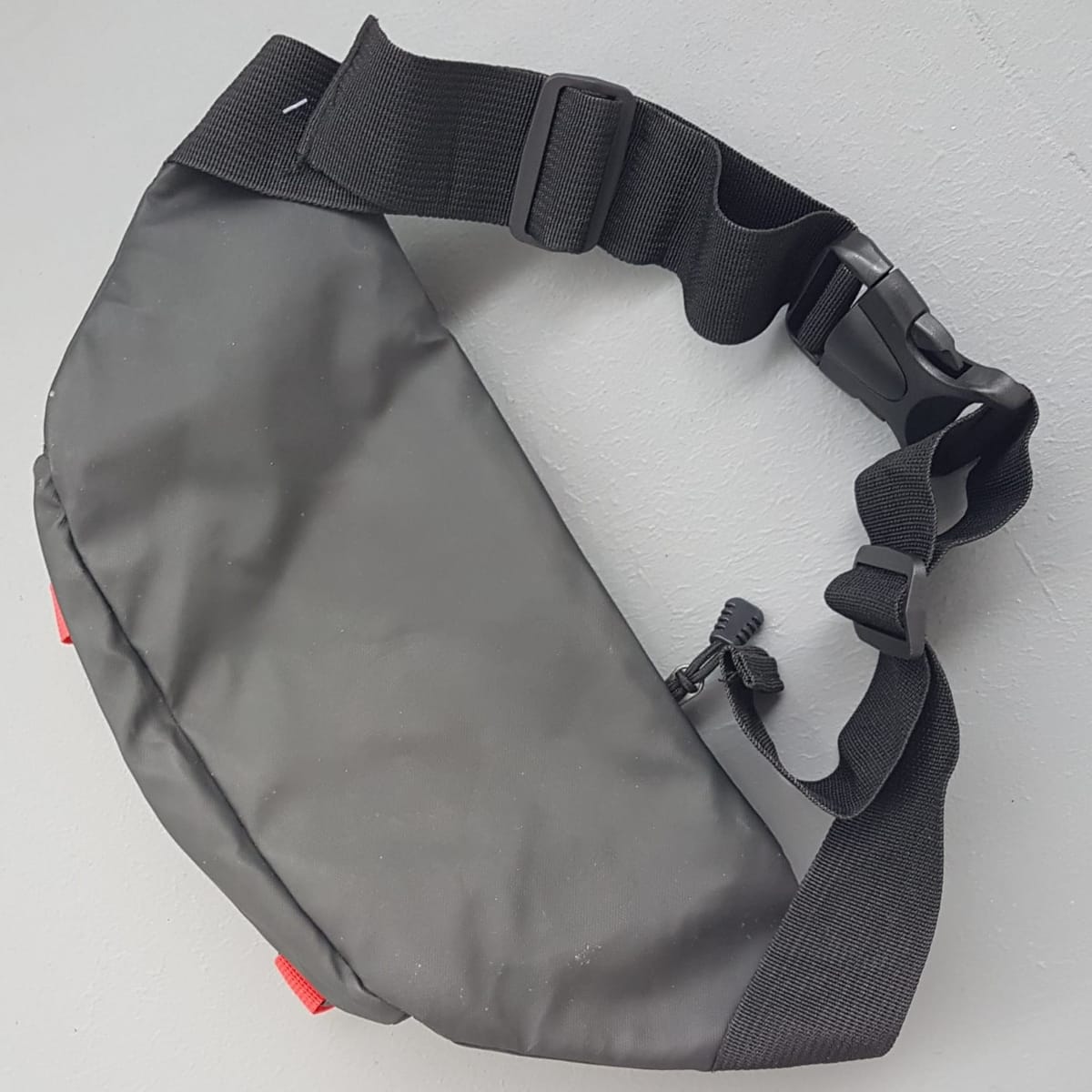 FILA Original FILA Waist Pouch, BIELLA ITALIA Model, Cool Fanny Pack, Cosmopolitan, Black with Red Accents, Waterproof Belt Bag, Cross-Body Bag, Clutch, Satchel, Intricate Design, Sophistication, Luxury Living, Pop Culture, Cult Street Fashion, Timeless Appeal - Photo 3
