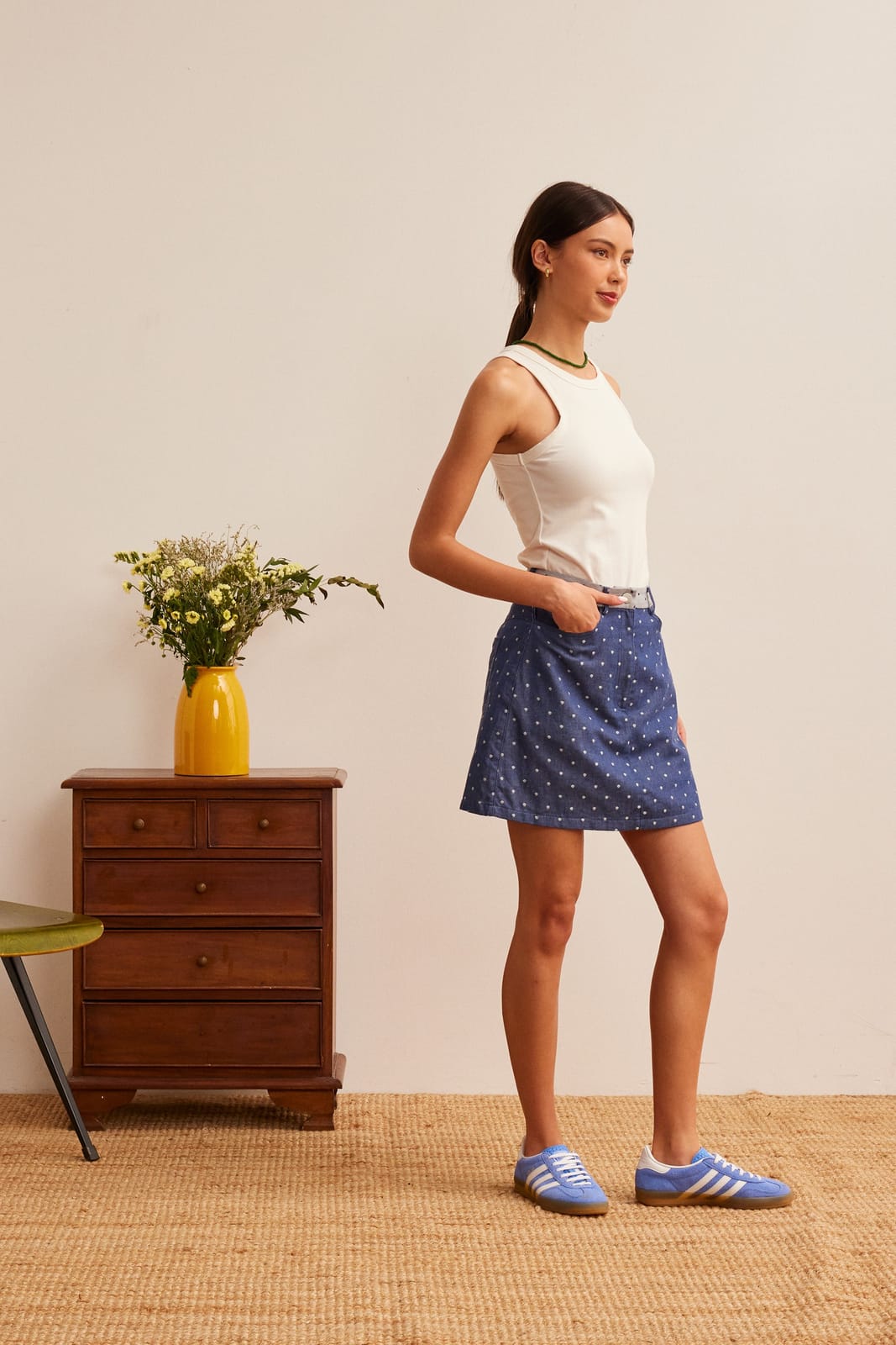 Atlas Kind Twill Mini Skort - Photo 2