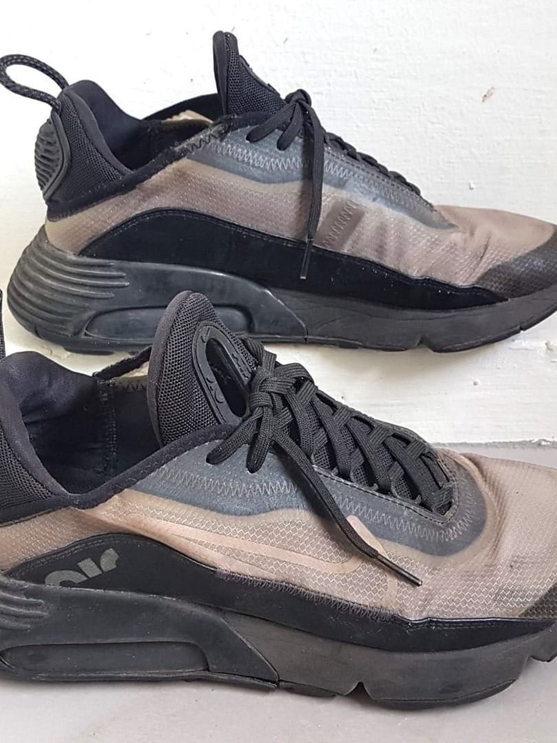 Nike Air Max 2090 Sneakers - Cool Black & Wolf Grey Vibes - Photo 3