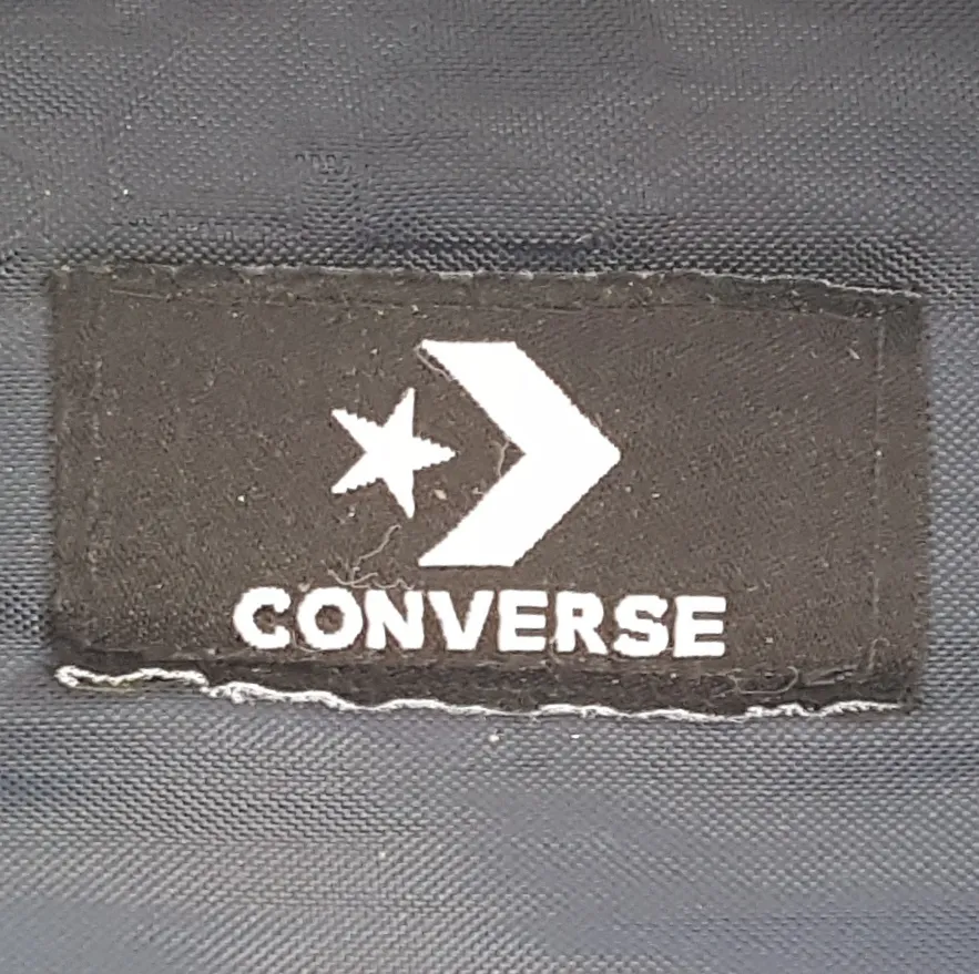CONVERSE Classic CONVERSE Backpack, Navy Blue Haversack, All Star Circular Logo, Original CONVERSE Rucksack, Cosmopolitan, Urban Style, Sophistication, Travel Pack, Outdoor Gear, Backpacker, Streetwise, Pop Culture, Active Lifestyle - Photo 4