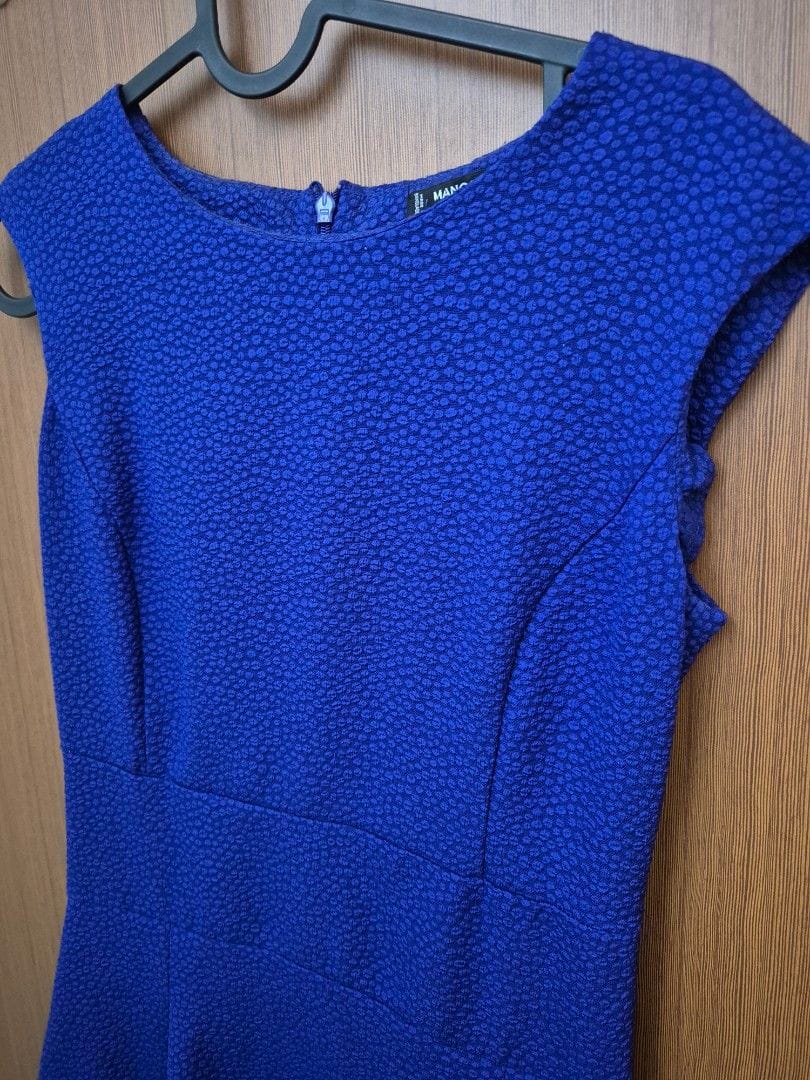 Mango ✨ Cobalt Blue Mango Dress - XS - Photo 2