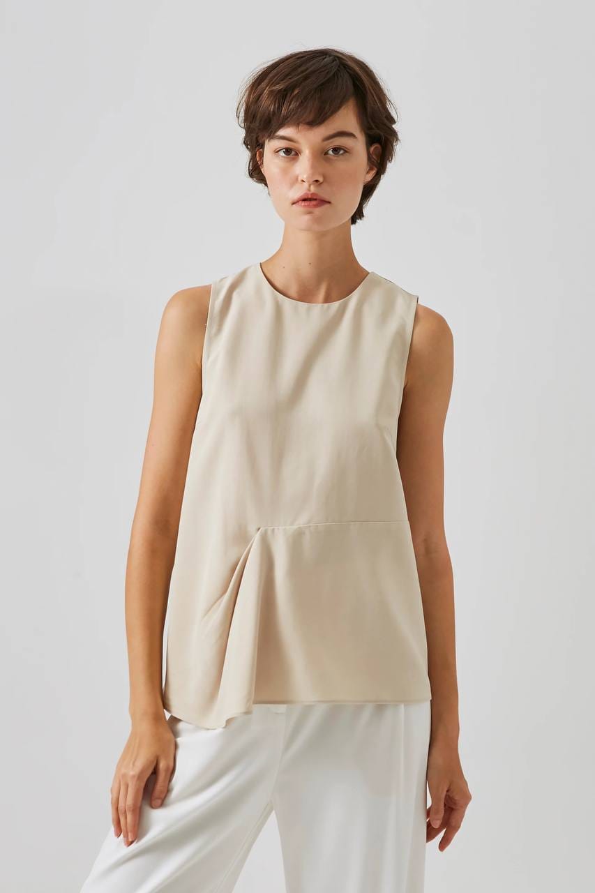 Our Second Nature OSN Side Drape Top