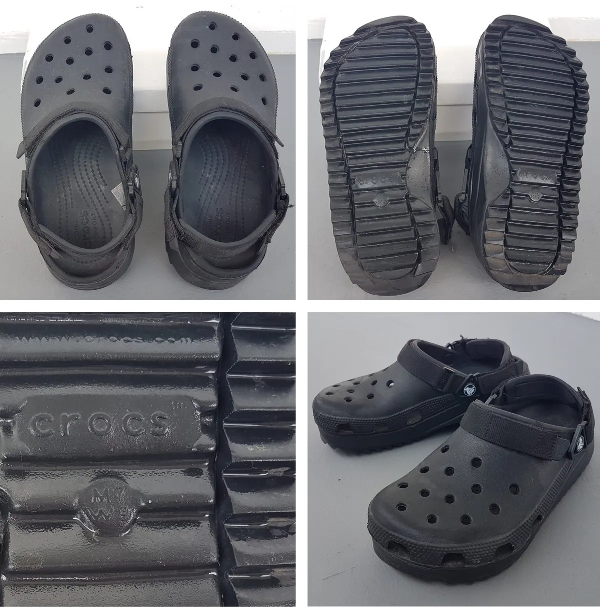CROCS Crocs Classic Hiker Clogs, US 7, UK 6, EUR 40, Black Crocs Echo Clogs Sandals, Cosmopolitan, Adjustable Strap, Casual Sliders, Cool Slip-on, Everyday Shoes, Timeless Appeal, Urban Style, Sophistication, Pop Culture, Cult Street Fashion, Active Lifestyle