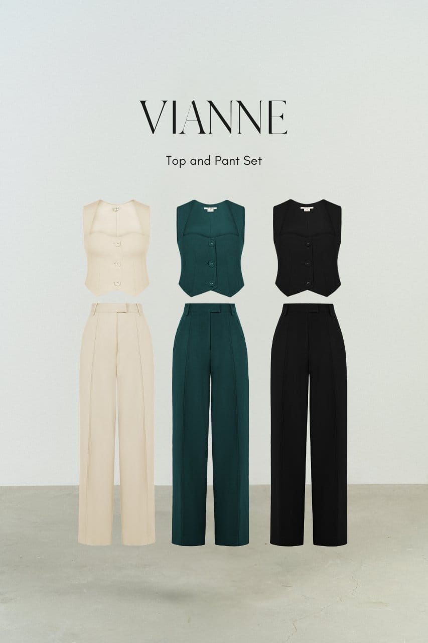 Chello Vianne Top and Pant Set,  - Photo 4