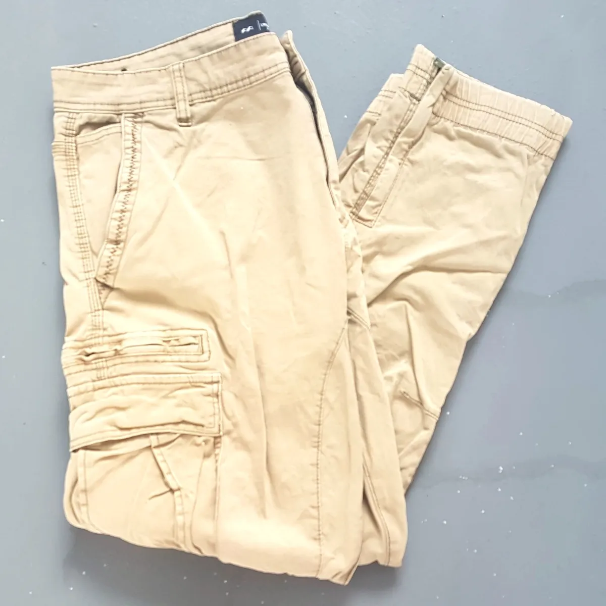 Urban Jogger URBAN JOGGER Size 36, Khaki Jogger Pants, Cool Cargo Pants, Cosmopolitan, Designer Bottoms, Stylish Trousers, Cuff Zipper Ankle, Active Lifestyle, Pop Culture, Hip Hop, Rock Star, Sophistication, Streetwise, Timeless Appeal, Everyday Fashion, Roadster - Photo 4