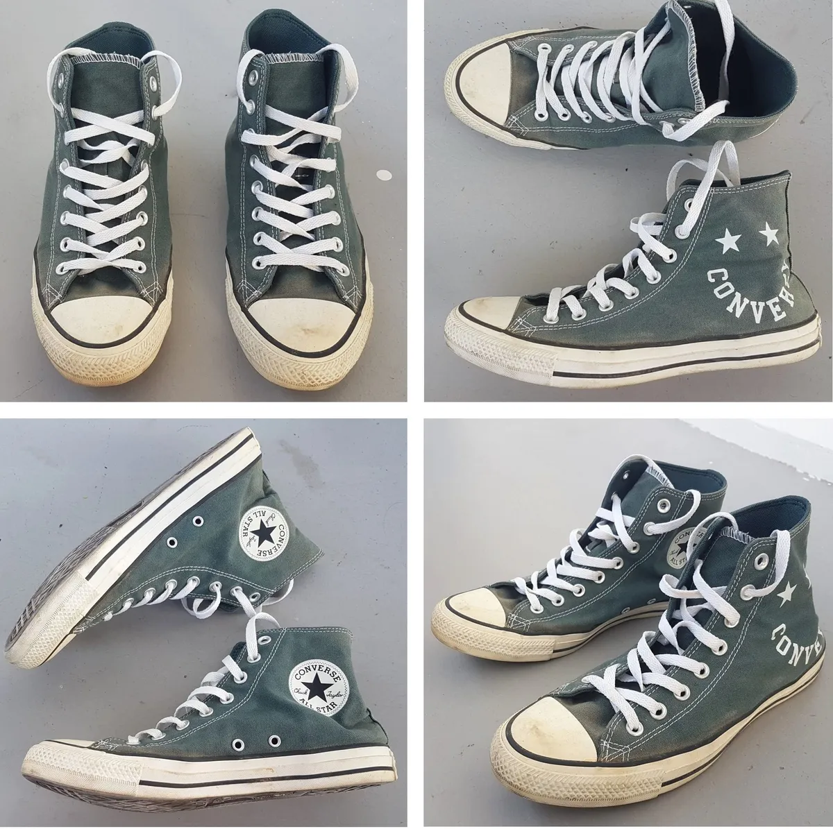 Converse Retro Converse Chuck Taylor All Star Faded Spruce Sneakers, Converse Ankle Top Shoes, US 8, EUR 41.5, CM 26.5, Cosmopolitan, Old Skool, Roadster, Pop Culture, Hip Hop, Rock Star, Cult Street Fashion, Timeless Classic, Urban Style, Everyday Shoes