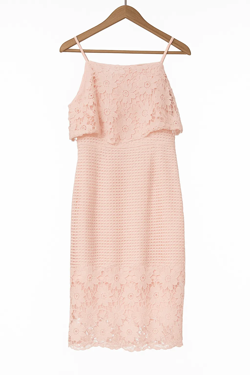Love Bonito Pink Lace Dress