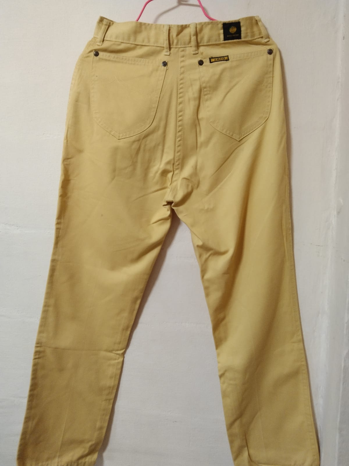 Amco Peaches  Vintage Beige Denim Pants