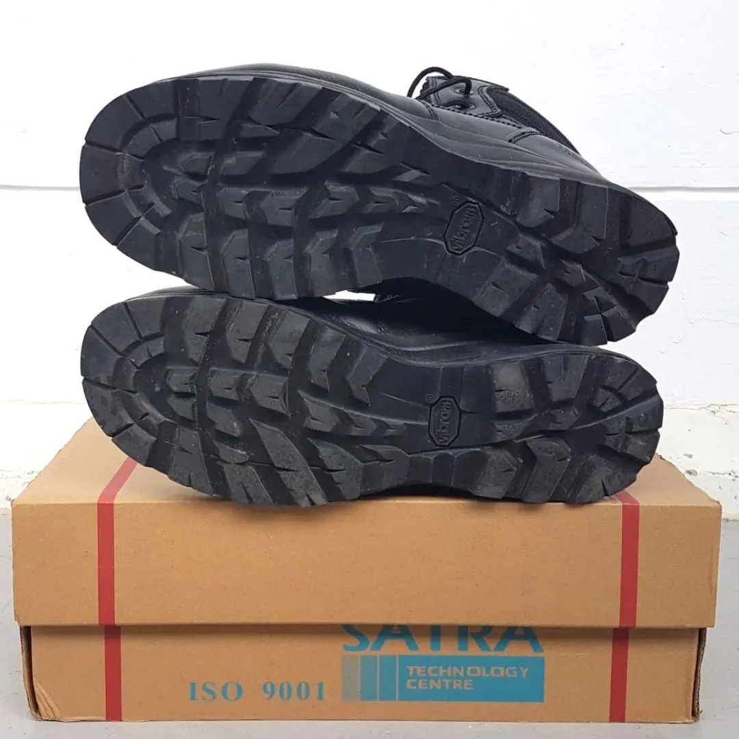 FRONTIER Original Frontier Combat Boots, Cool 8 inches High, US 9.5, UK 8.5, EU 42.5, Black Leather Shoes, Side Zipper, Retro Boots, Vintage Tactical Boots, Cosmopolitan, Durable Design, High Performance, Foot Protection, Safety Shoes, All Terrains, Adventures - Photo 2