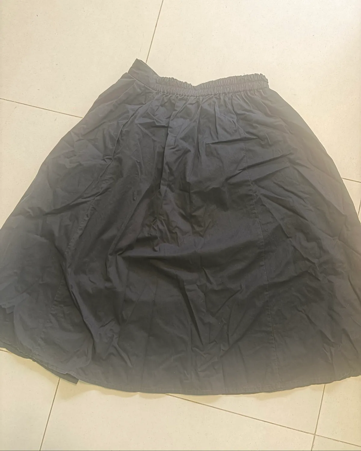 PDI Classic Black Button-Up Skirt - Photo 2