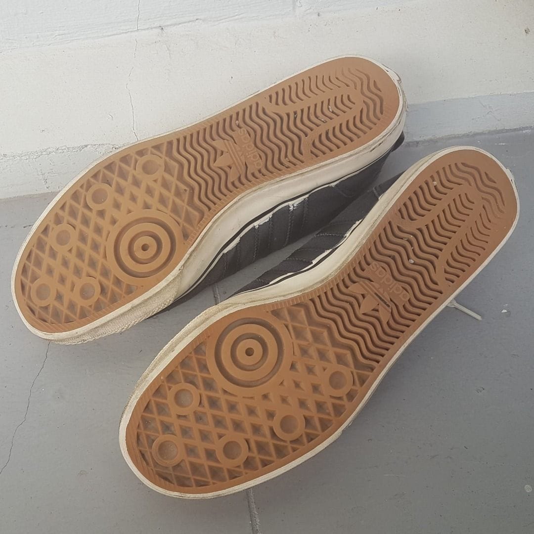 Adidas Nizza RF 74 Sneakers - Chill Charcoal Vibes (US 11.5, UK 11, EU 46)