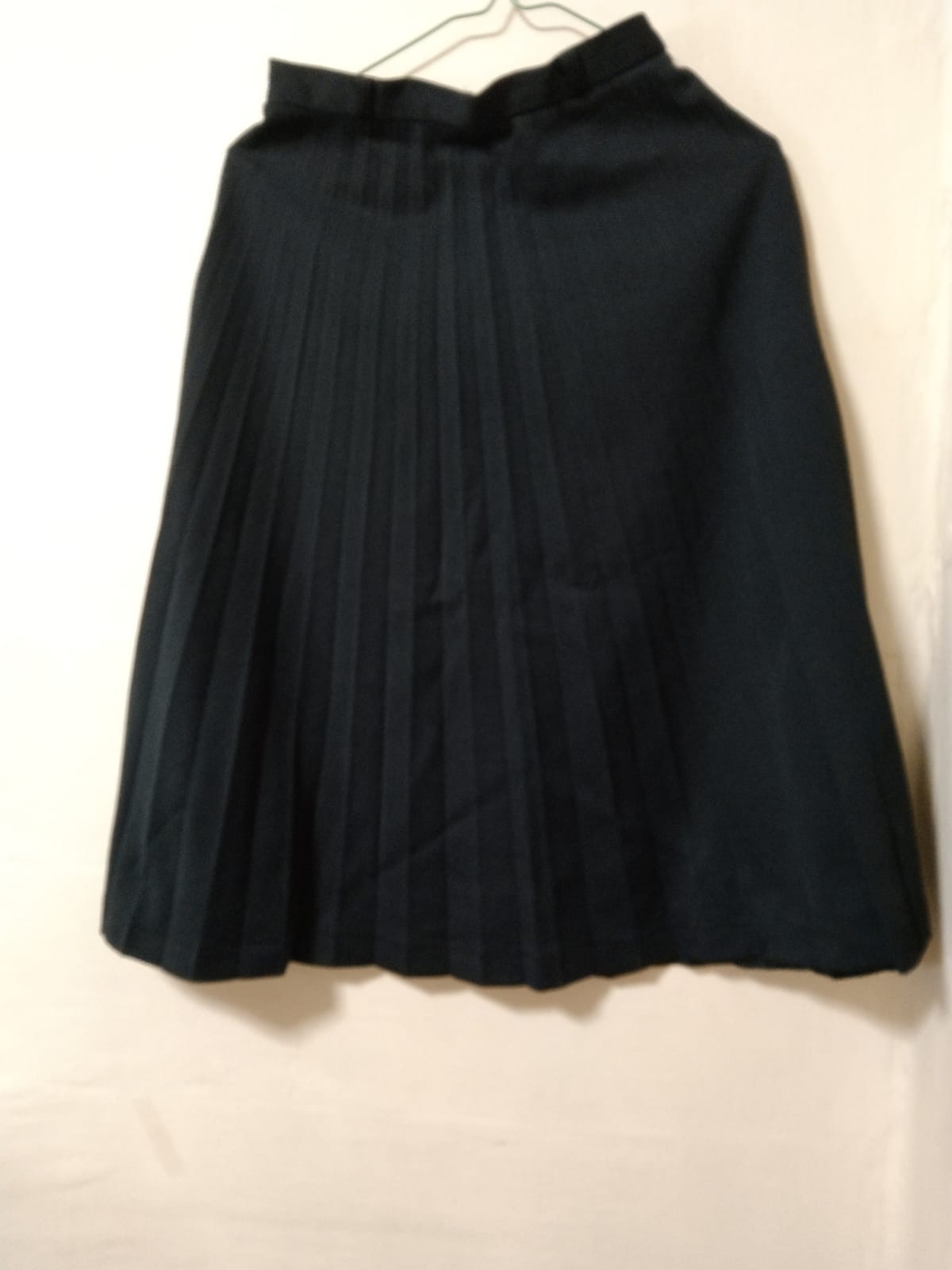 Classic Black Pleated Midi Skirt - Photo 2