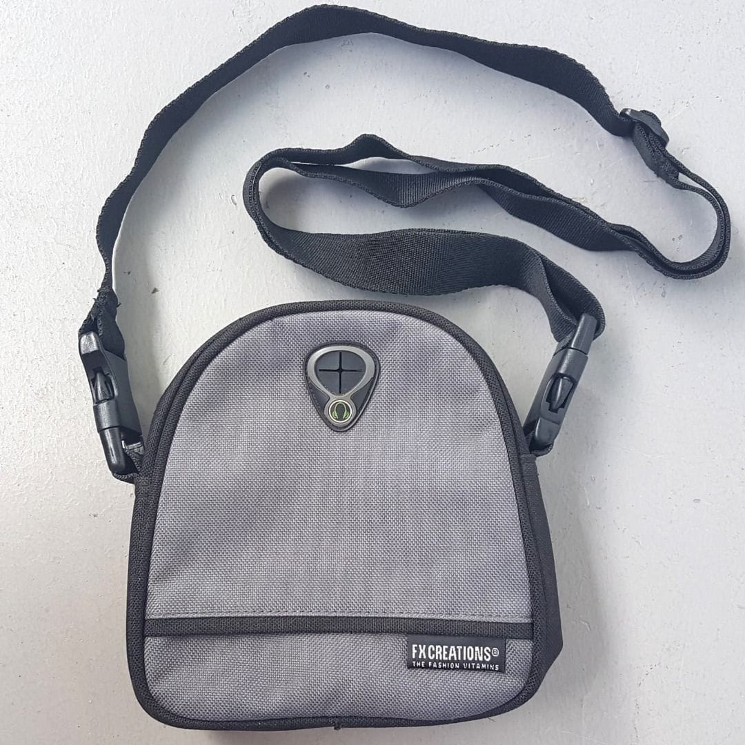 FX Creations Cool Grey & Black Sling Bag 🖤