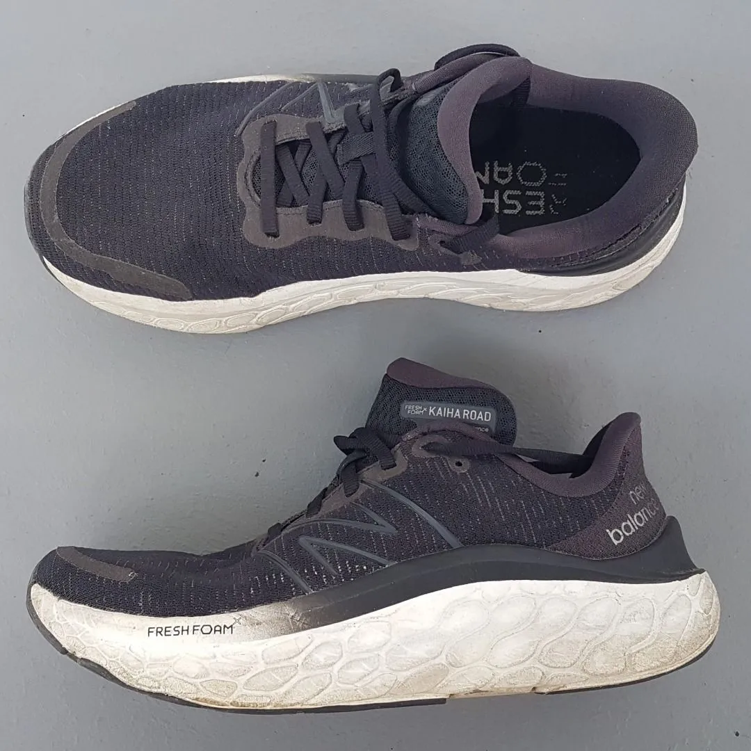 New Balance Original New Balance Running Shoes, US 9.5, UK 8.4, EU 42.5, Fresh Foam x KAIHA Road Model, Premium NB Black Sneakers, Thick Cushioned White Midsole, Luxury Footwear, Cosmopolitan, Timeless Appeal, Active Lifestyle, Everyday Fashion - Photo 4