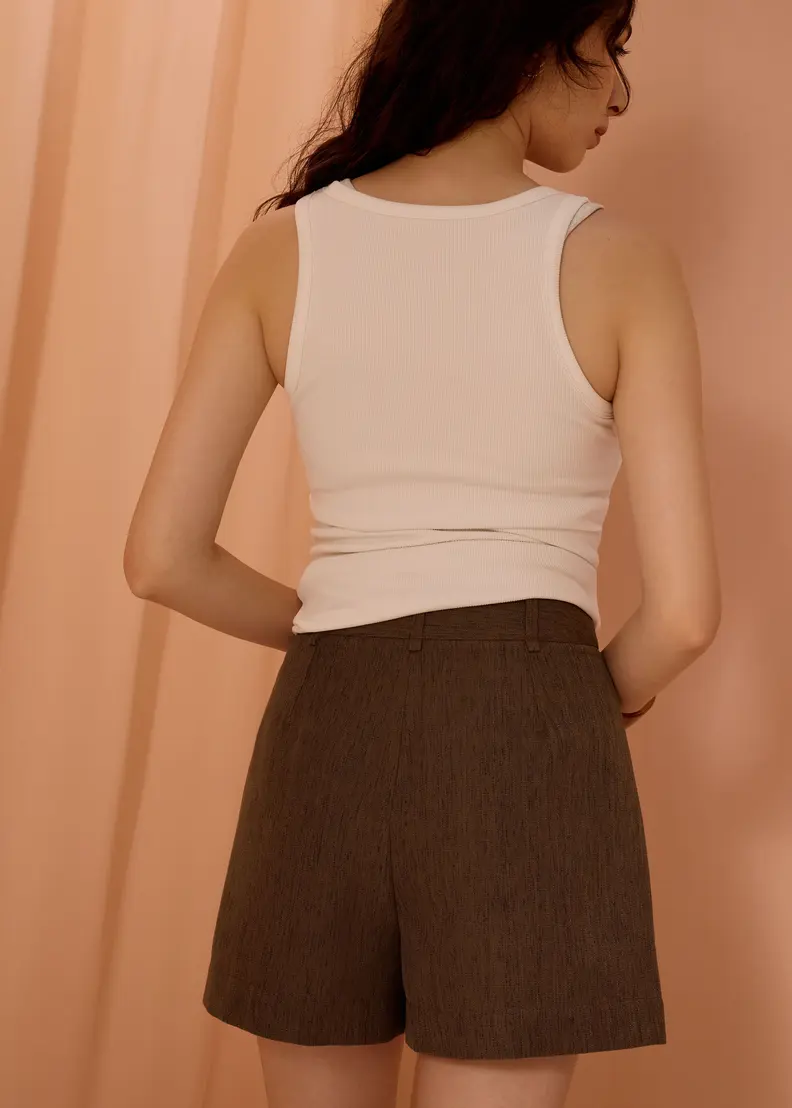 Love, Bonito Love Bonito Frankie Textured Classic Bermuda Shorts - Photo 3