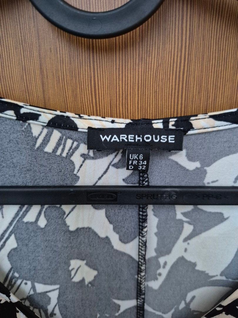 Warehouse Chic Warehouse Floral Dress - Size UK 6 - Photo 2