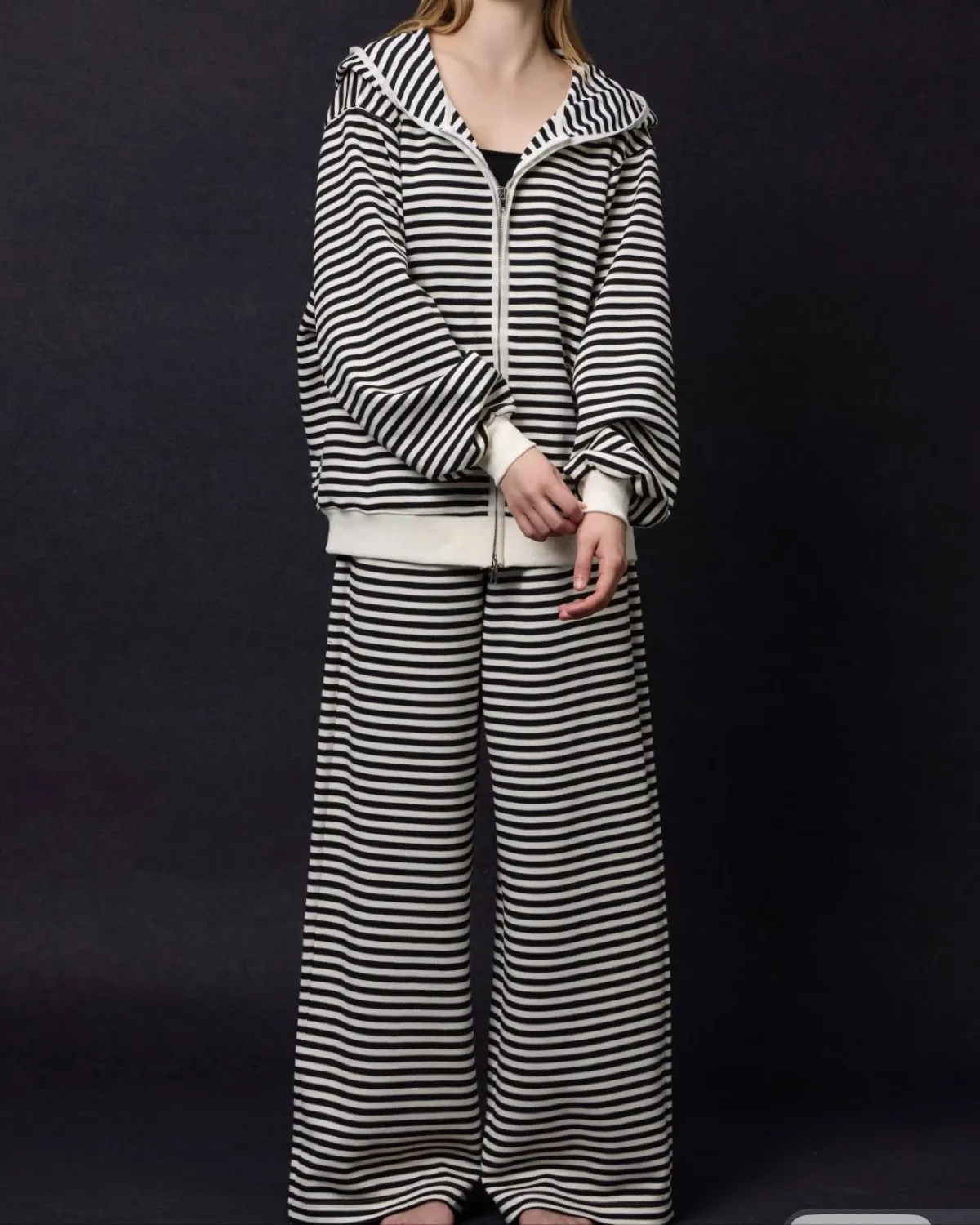 Unhannah Chic Striped Co-ord Set