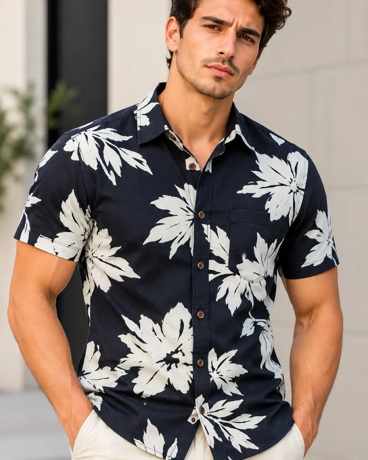 Tropical Vibes Floral Shirt
