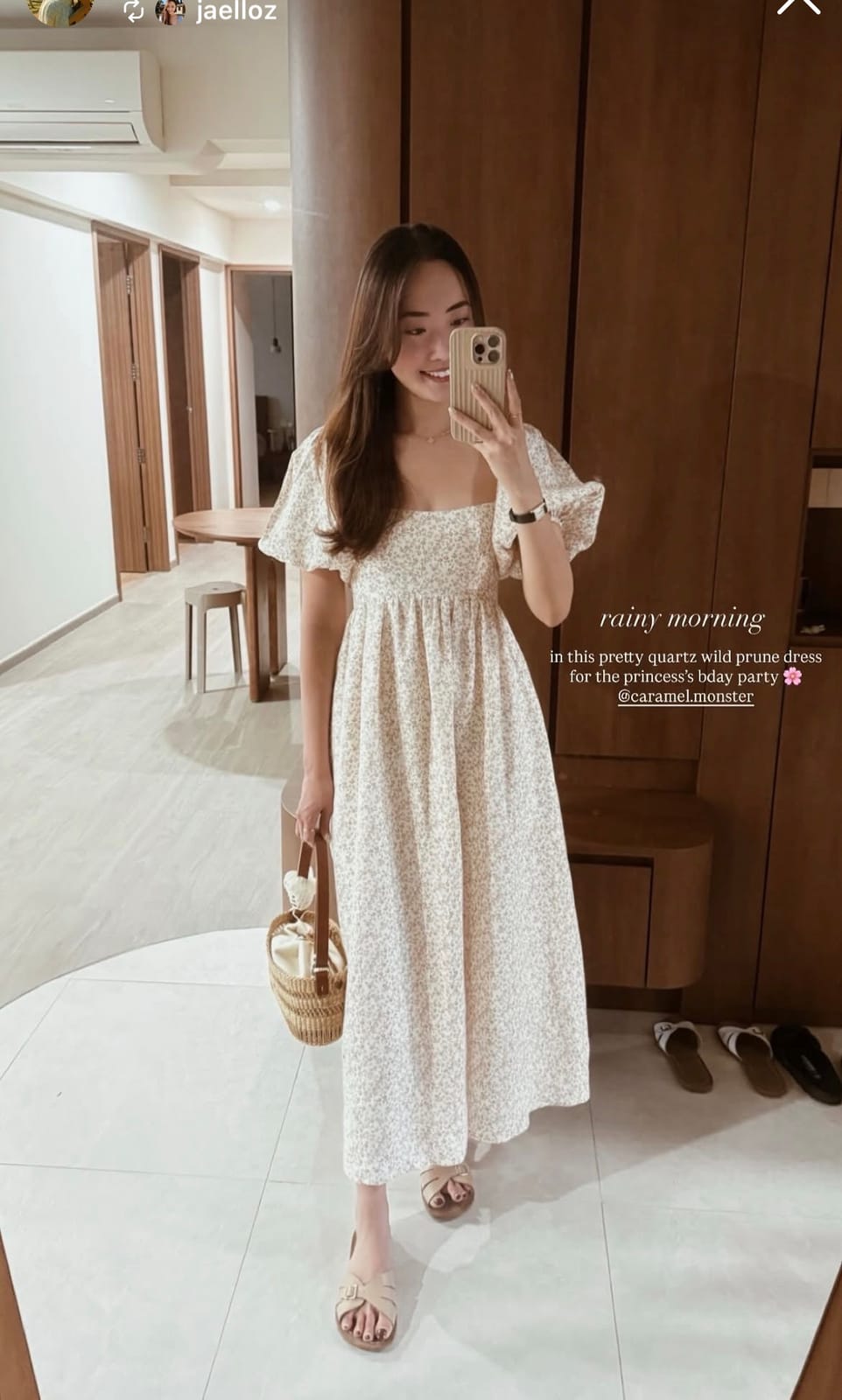 Caramel Monster Sherlyn Midaxi Dress - Wild Prune in Quartz 