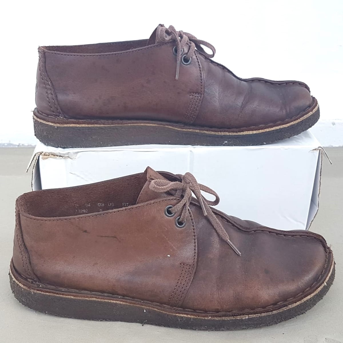 Clarks Clarks Originals Desert Boot, Chukka Shoes, Clarks Leather Desert Trek Model, Cosmopolitan, Cool Brown Loafers, Moccasin, Boat Shoes, US 9.5, UK 9, EUR 42.5, Sleek Design, Sophistication, Streetwise, Travel, Roadster, Continental, Cult Street Fashion - Photo 2