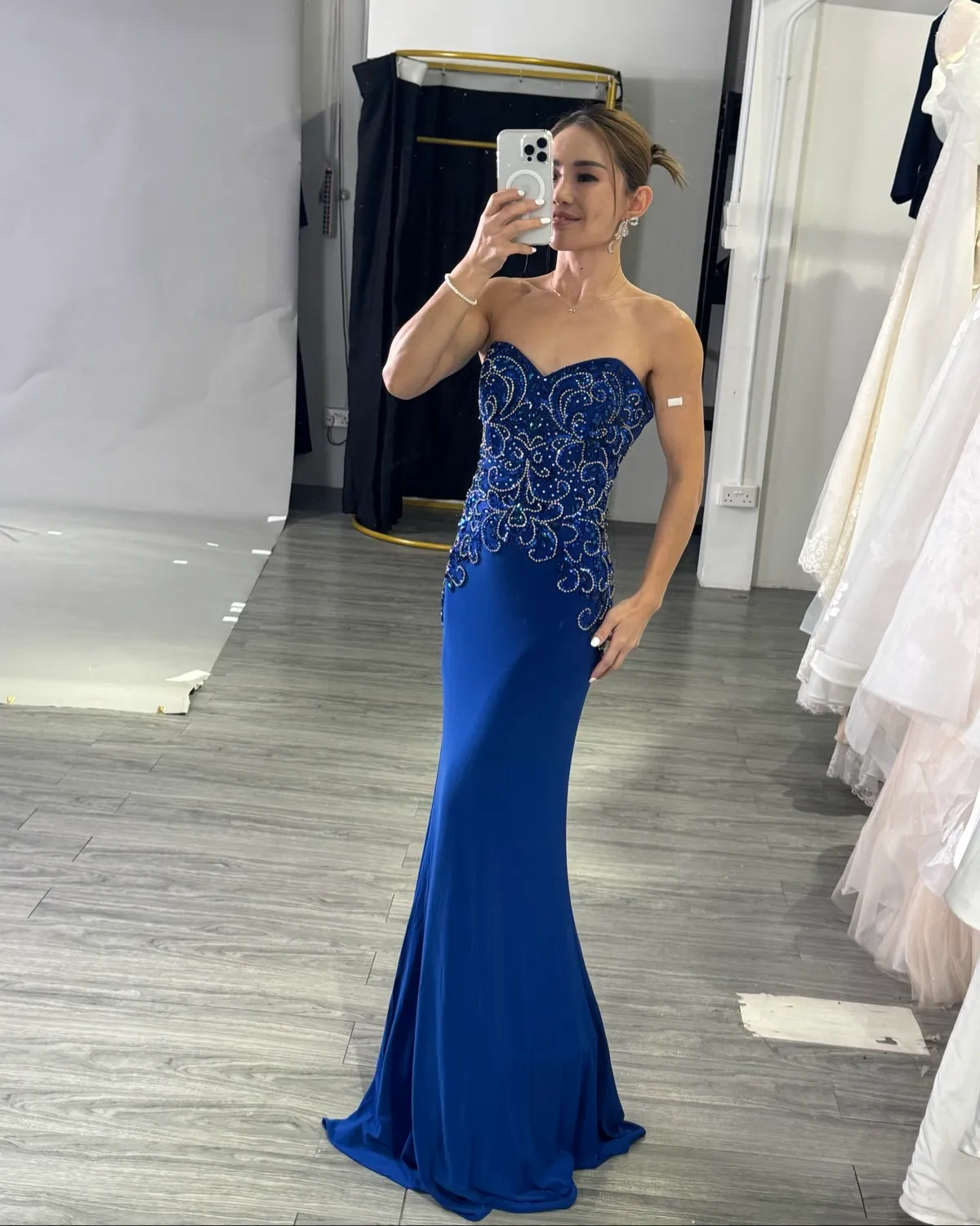 Fazzling Closet Stunning Royal Blue Evening Gown - Photo 3