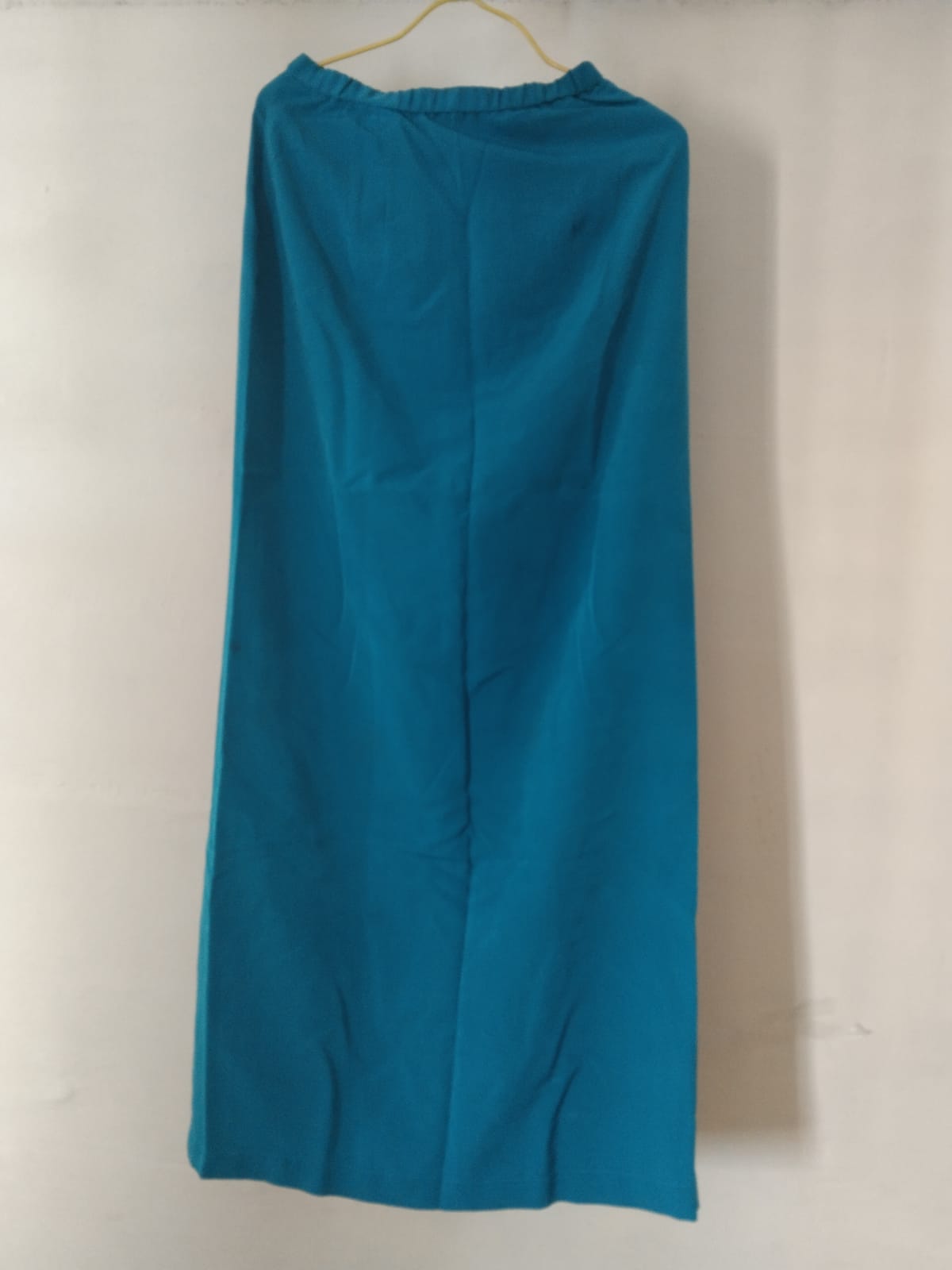 Vibrant Teal Maxi Skirt