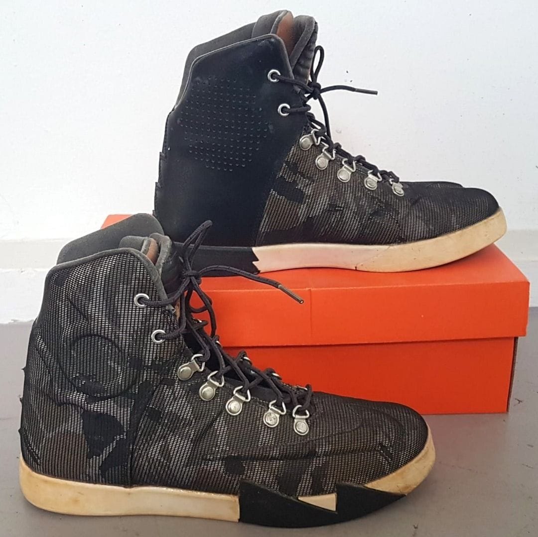 Nike KD 6 Camo High-Top Sneakers (US 8) - Cool & Edgy