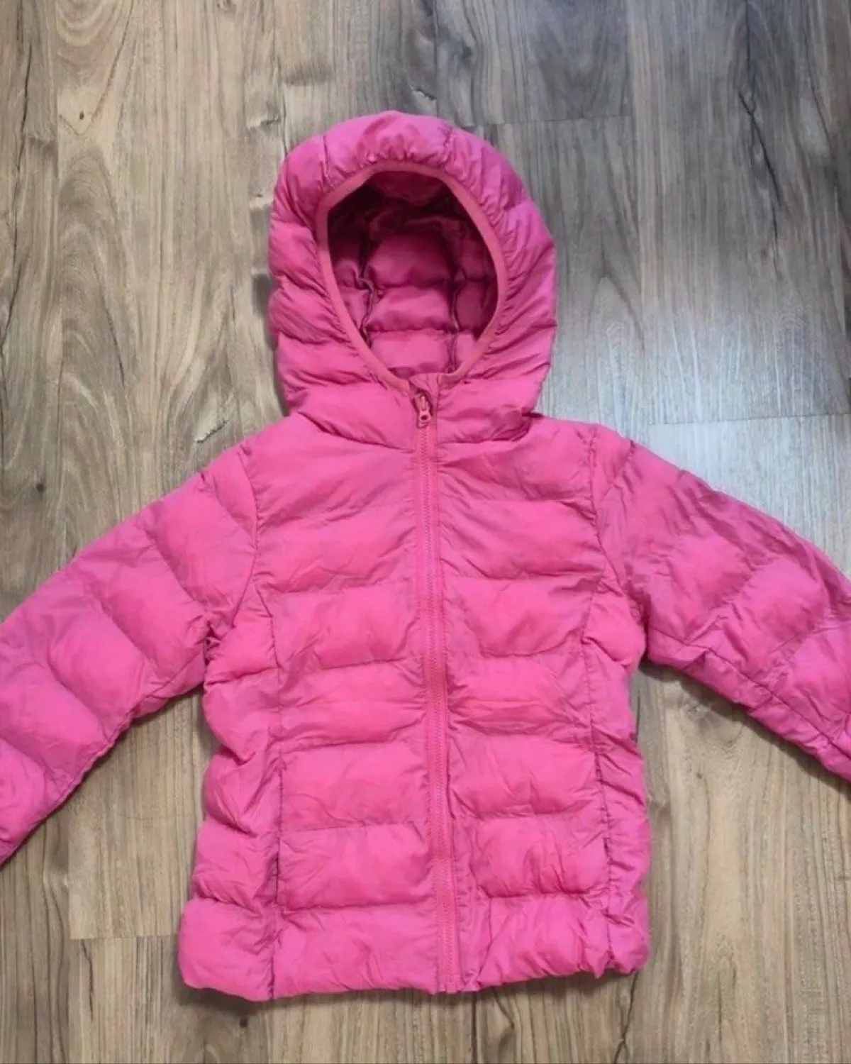 Uniqlo Uniqlo Puffer Jacket 110 Kids Pink