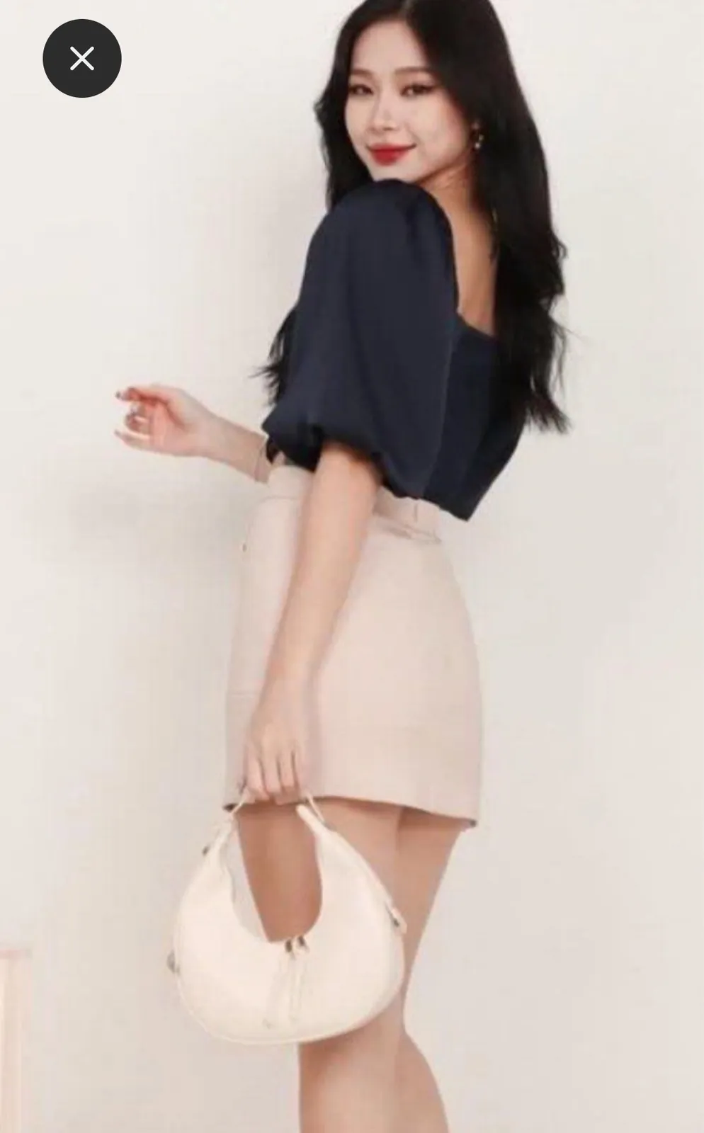 The Style Soiree The Style Soiree Puff Sleeve Crop Top - Photo 3