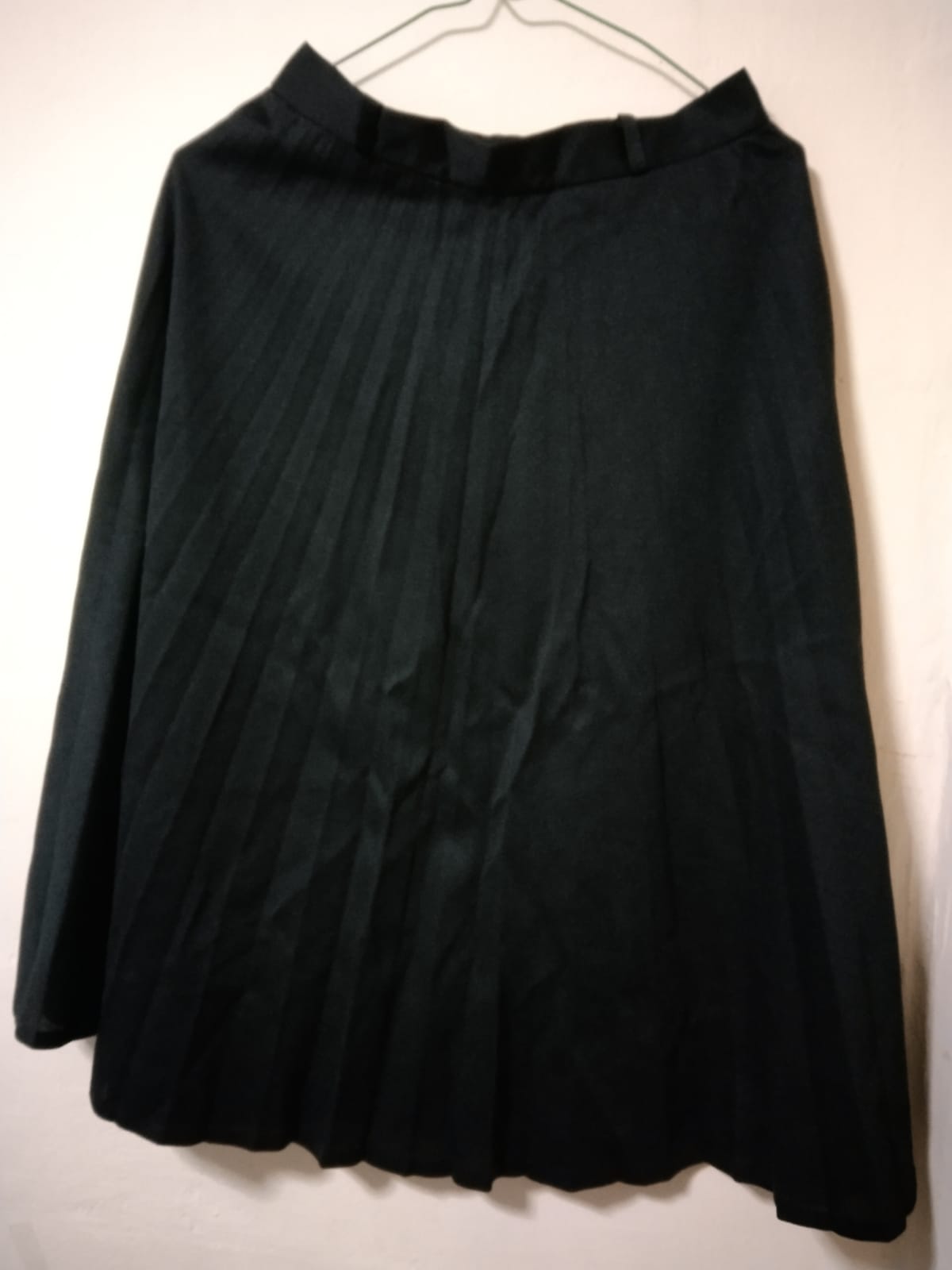 Classic Pleated Black Skirt