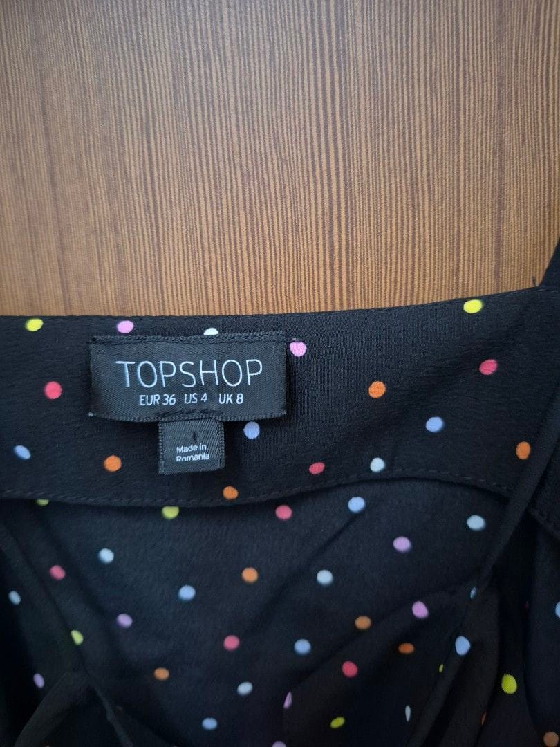 Topshop Cute Topshop Polka Dot Dress (UK 8) – Like New! - Photo 2