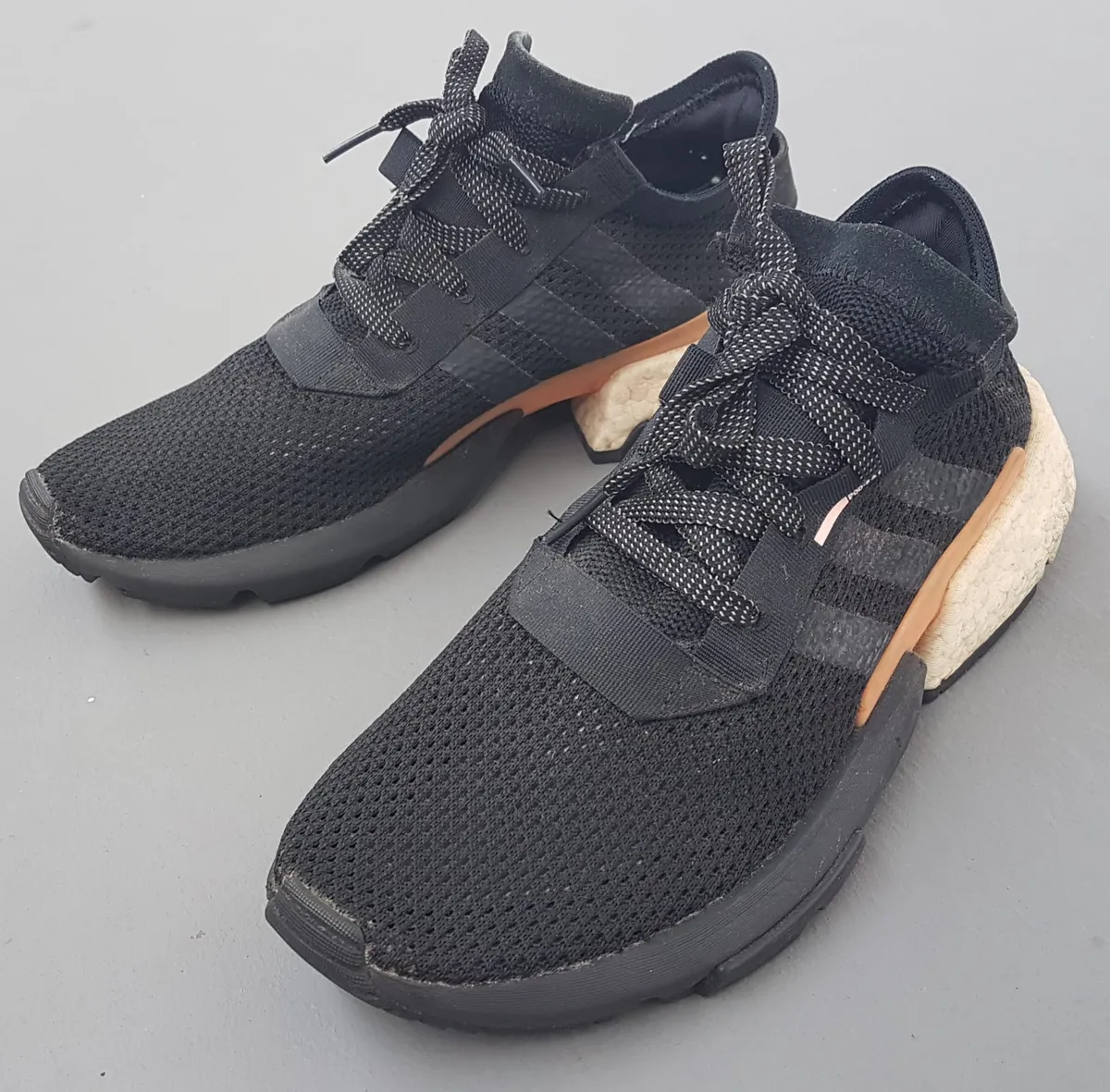 Adidas Adidas Originals POD-S3.1 Sneakers, Core Black Ultra Boost, Distinctive Orange Accent, US 9, UK 8.5, FR 42⅔, JP 270, Cosmopolitan, Pop Culture, Cult Street Fashion, Urban Style, Active Lifestyle, Timeless Appeal, Streetwise, Roadster, Everyday Shoes - Photo 6