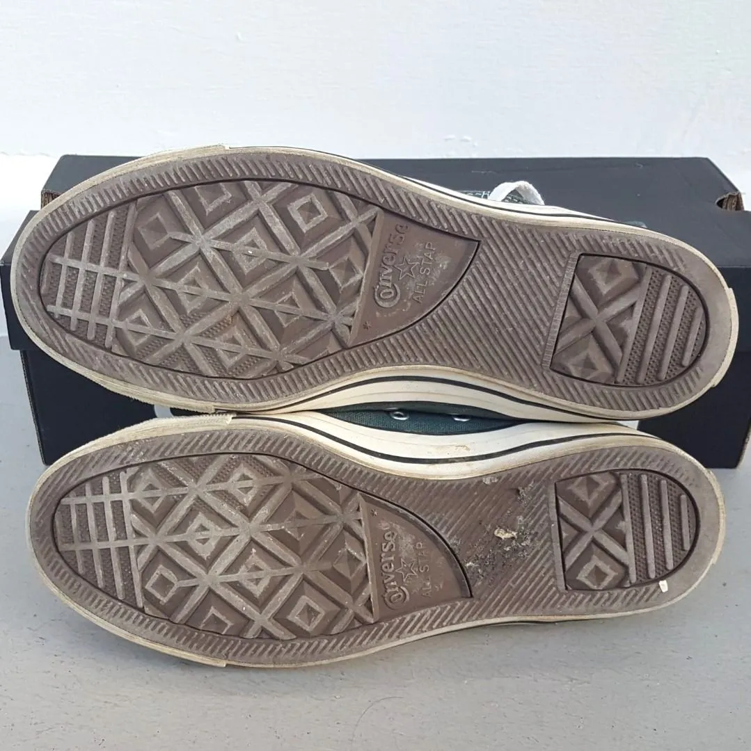 Converse Retro Converse Chuck Taylor All Star Faded Spruce Sneakers, Converse Ankle Top Shoes, US 8, EUR 41.5, CM 26.5, Cosmopolitan, Old Skool, Roadster, Pop Culture, Hip Hop, Rock Star, Cult Street Fashion, Timeless Classic, Urban Style, Everyday Shoes - Photo 6