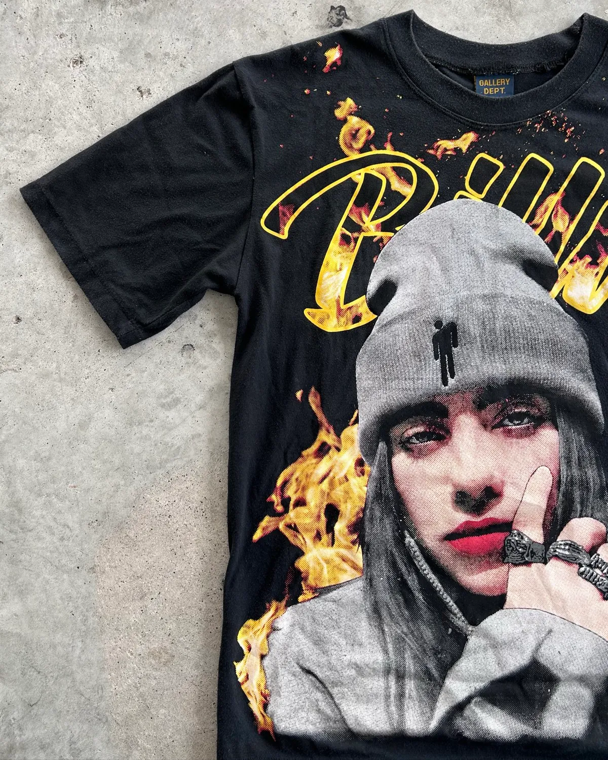 Gallery department Billie Eilish Graphic Tee – Gallery Dept. – Black - Photo 2