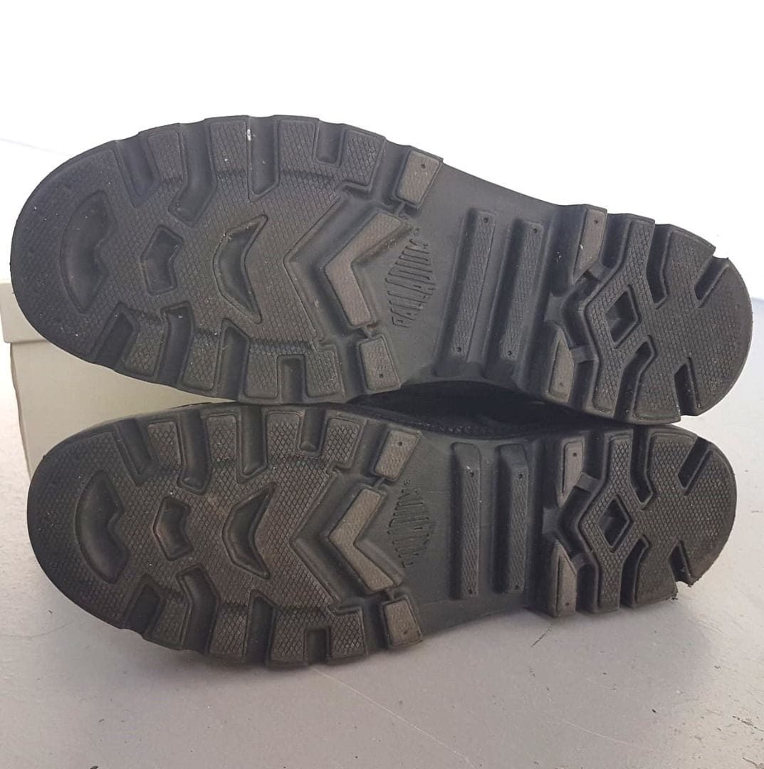 PALLADIUM Black Working Boots, Waterproof Plus, France, US 9, UK 8, EU 42, CM 27, LITE TECH, 6 inches Ankle High Shoes, Sleek Model, Sophistication, Timeless Appeal, Urban Style, Sporty, Outdoor Gear, Pop Culture, Cult Street Fashion, Luxury Lifestyle - Photo 9