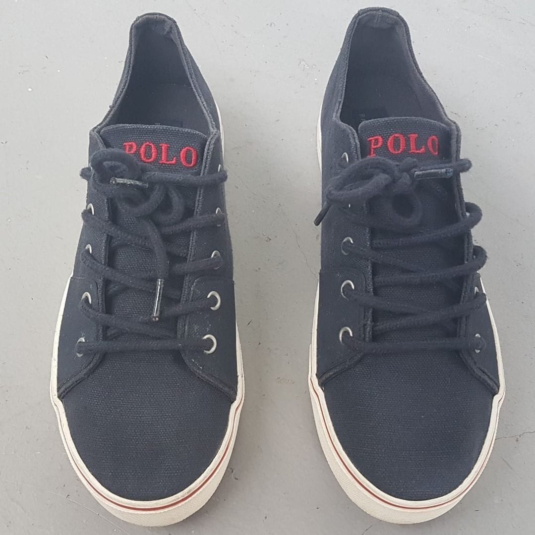 Navy Polo Ralph Lauren Sneakers - Retro Chic 👟 - Photo 3