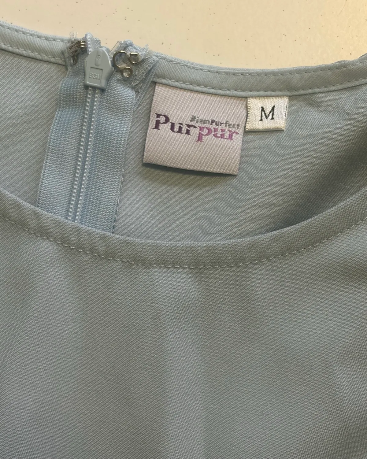 Purpur Chic Pastel Ruffled Dress - Photo 3