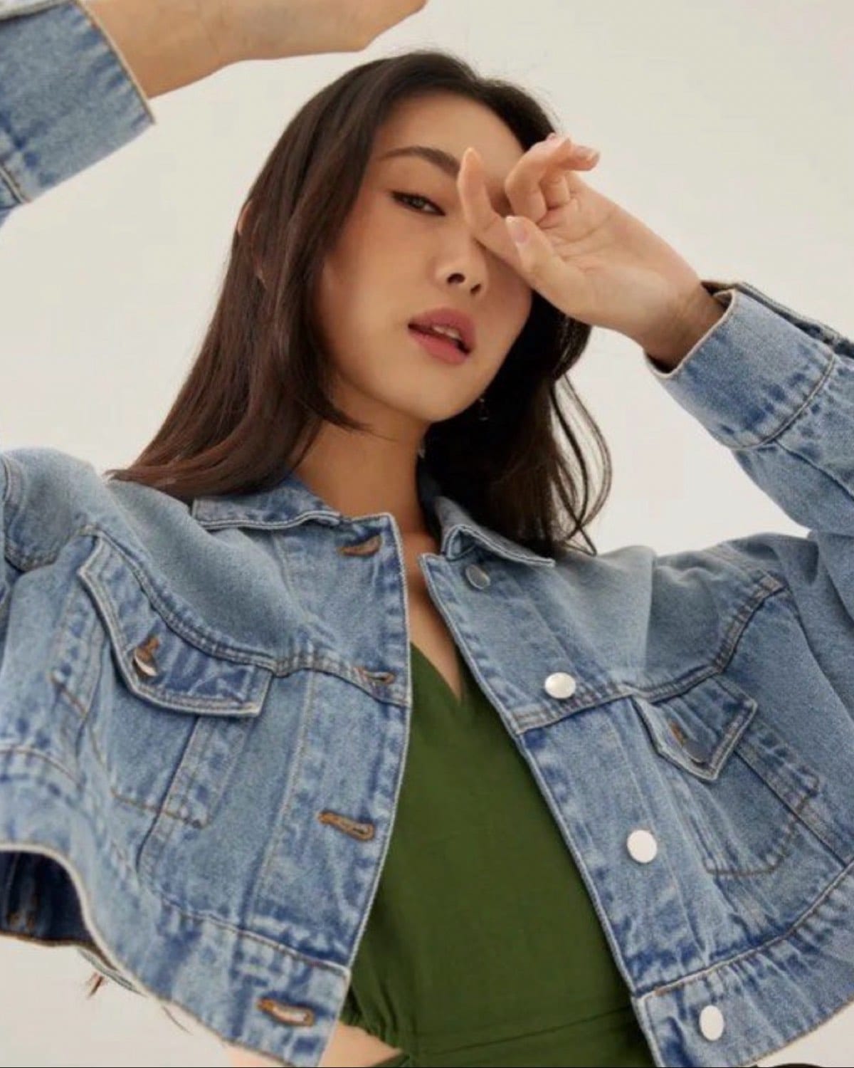 Love Bonito Hetti Denim Boxy Jacket