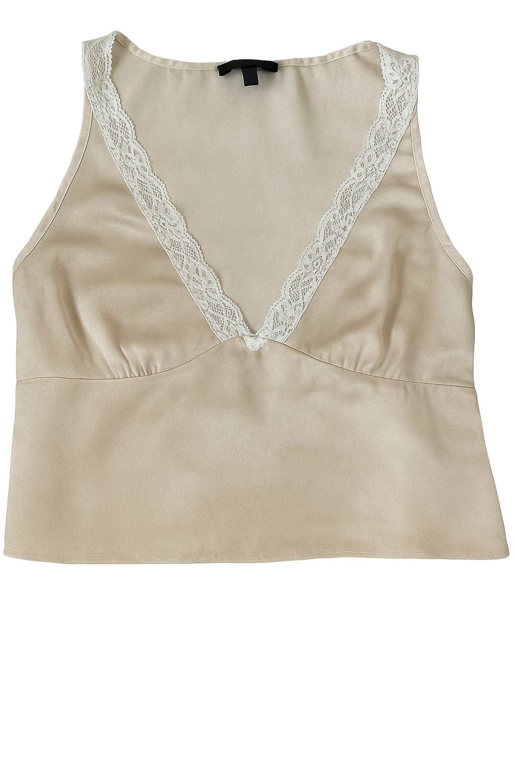 One clothing satin lace top