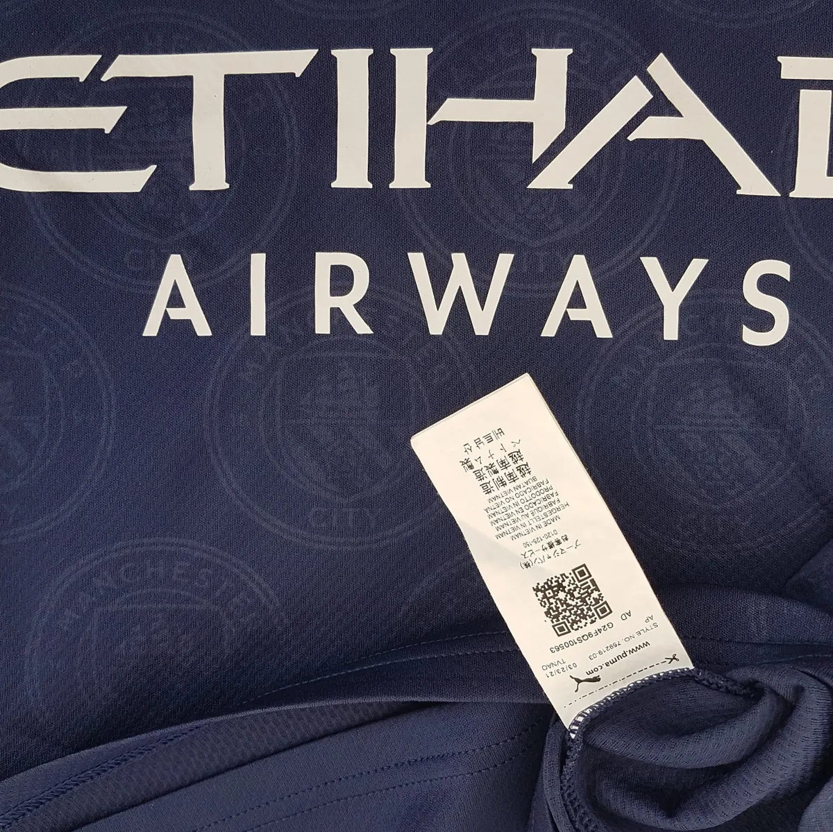 Puma Retro Manchester City Jersey, Original PUMA Top, Blue Shirt, Etihad Airways, NEXEN Tire, Cosmopolitan, Authentic Licensed Football Merchandise, Sophistication, Erling Haaland, Pep Guardiola, Pop Culture, Urban Style, Timeless Appeal, Cult Street Fashion - Photo 7