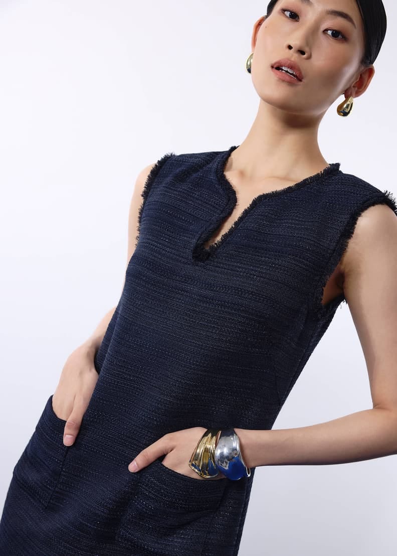 Love, Bonito Love Bonito Mahita Jacquard Tweed A-line Mini Dress - Photo 2